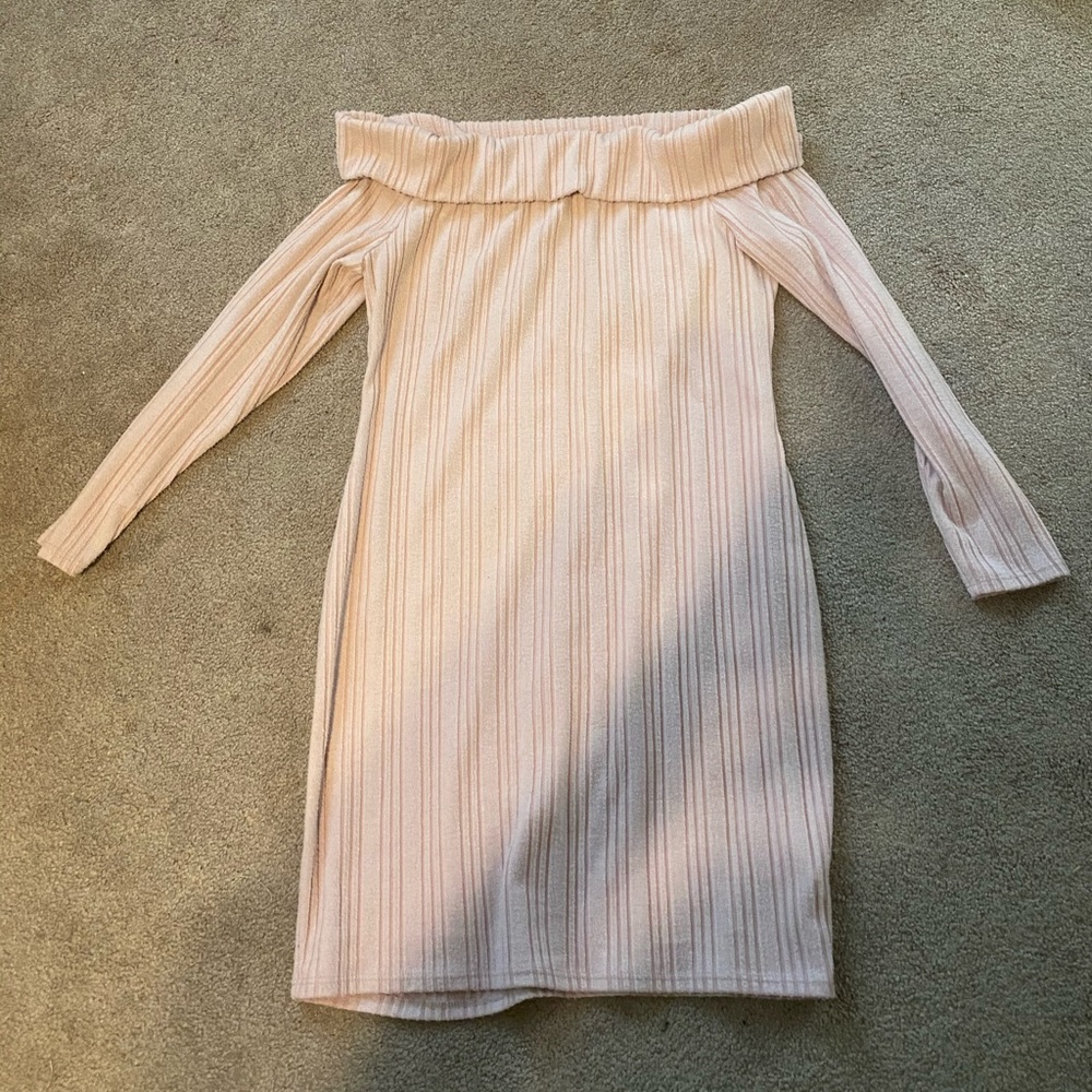 Charlotte Russe Pink Sweater Dress